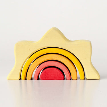 Raduga Grez Wooden Arch Stacker, Sun